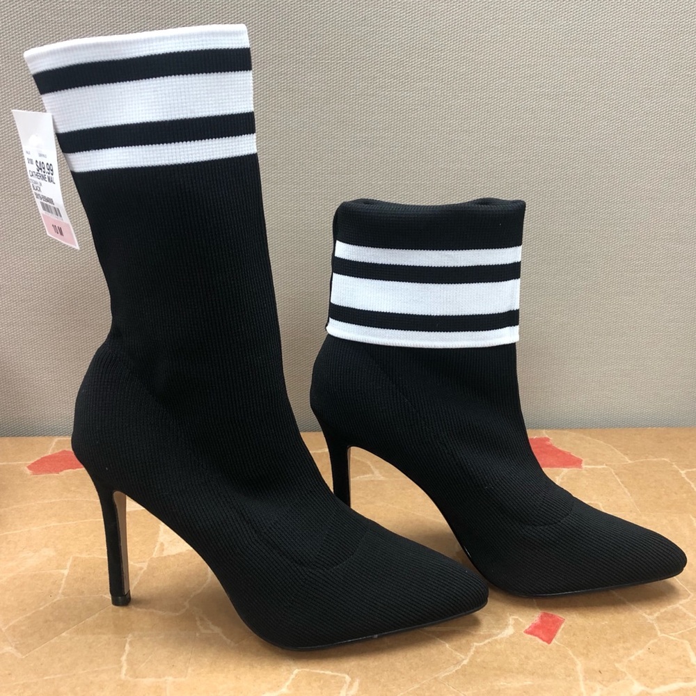 Catherine Malandrino Sock Booties! Brand new!!